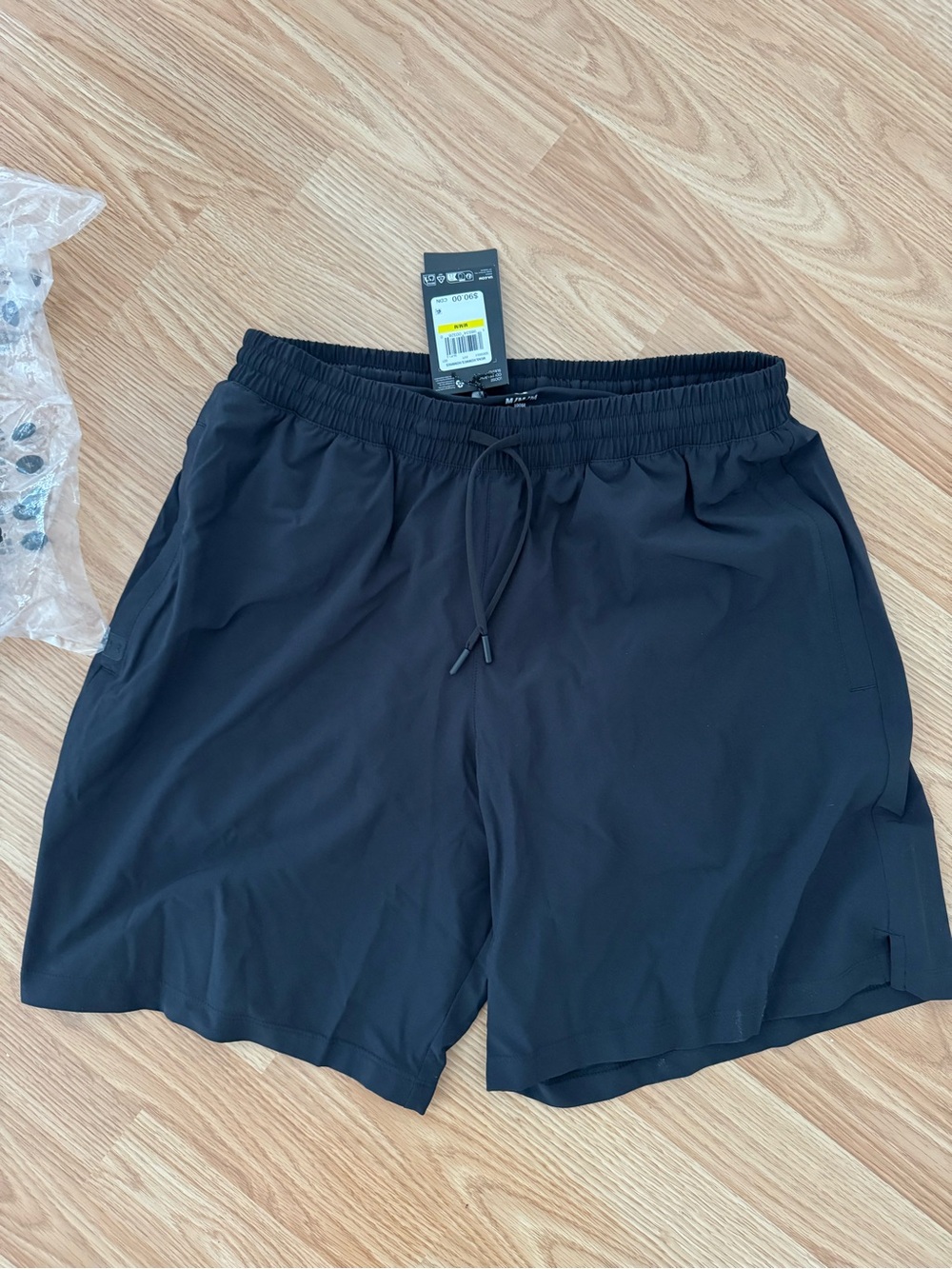Under Armour Black Men's Loose Fit Athletic Shorts